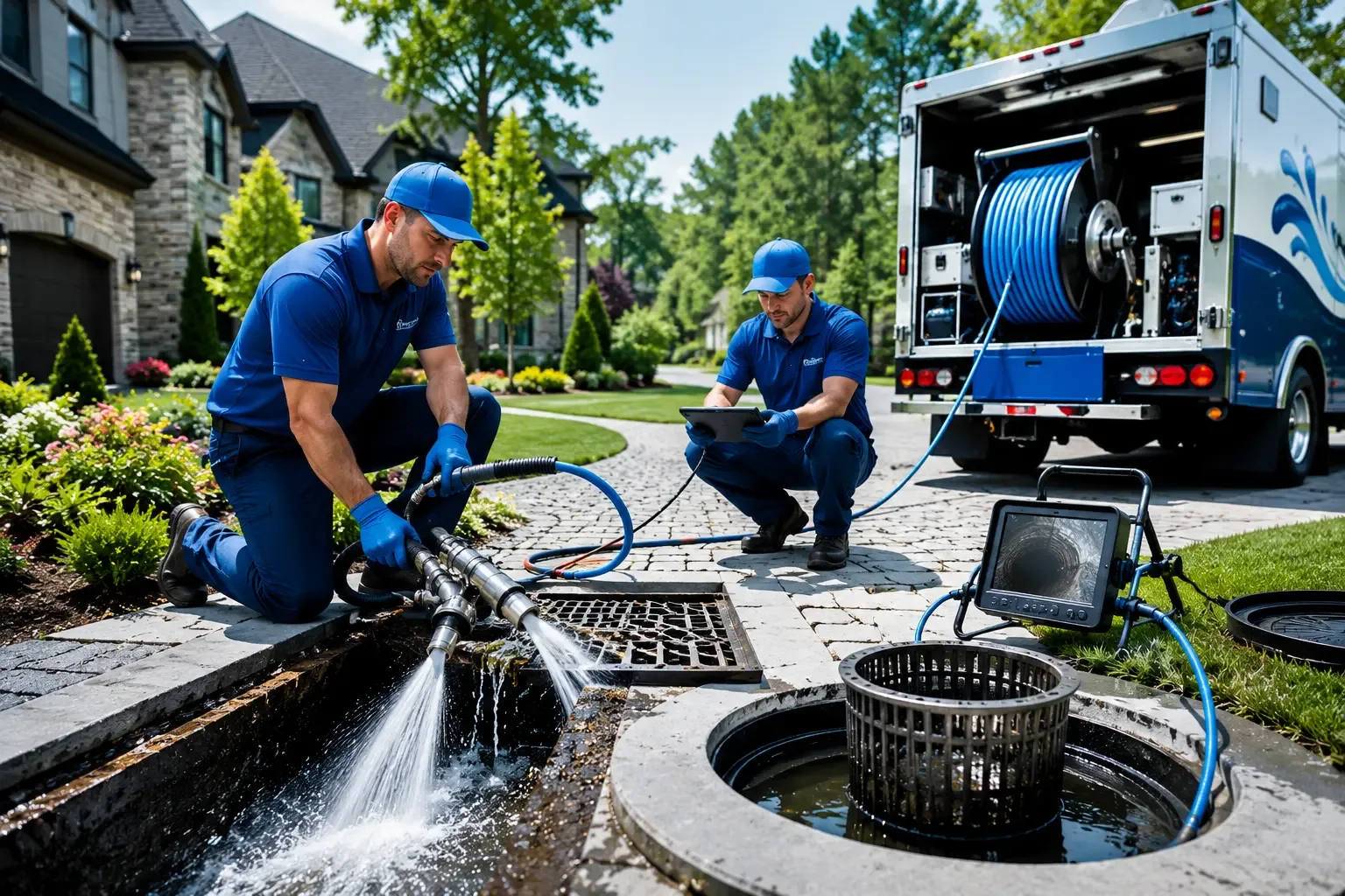 Local outdoor drain cleaning professionals in Marietta, OK
