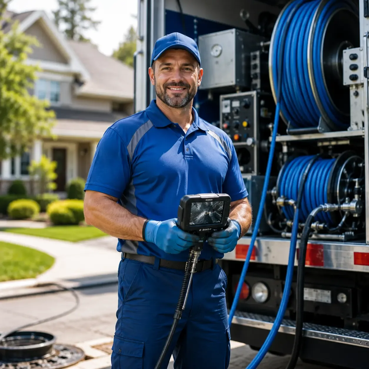 Local outdoor drain cleaning specialists in Marietta, OK